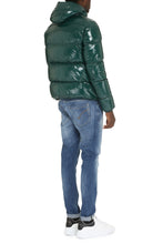 Load image into Gallery viewer, Hooded shiny down jacket
