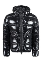 Load image into Gallery viewer, Hooded shiny down jacket
