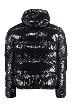 Load image into Gallery viewer, Hooded shiny down jacket
