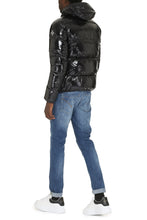 Load image into Gallery viewer, Hooded shiny down jacket
