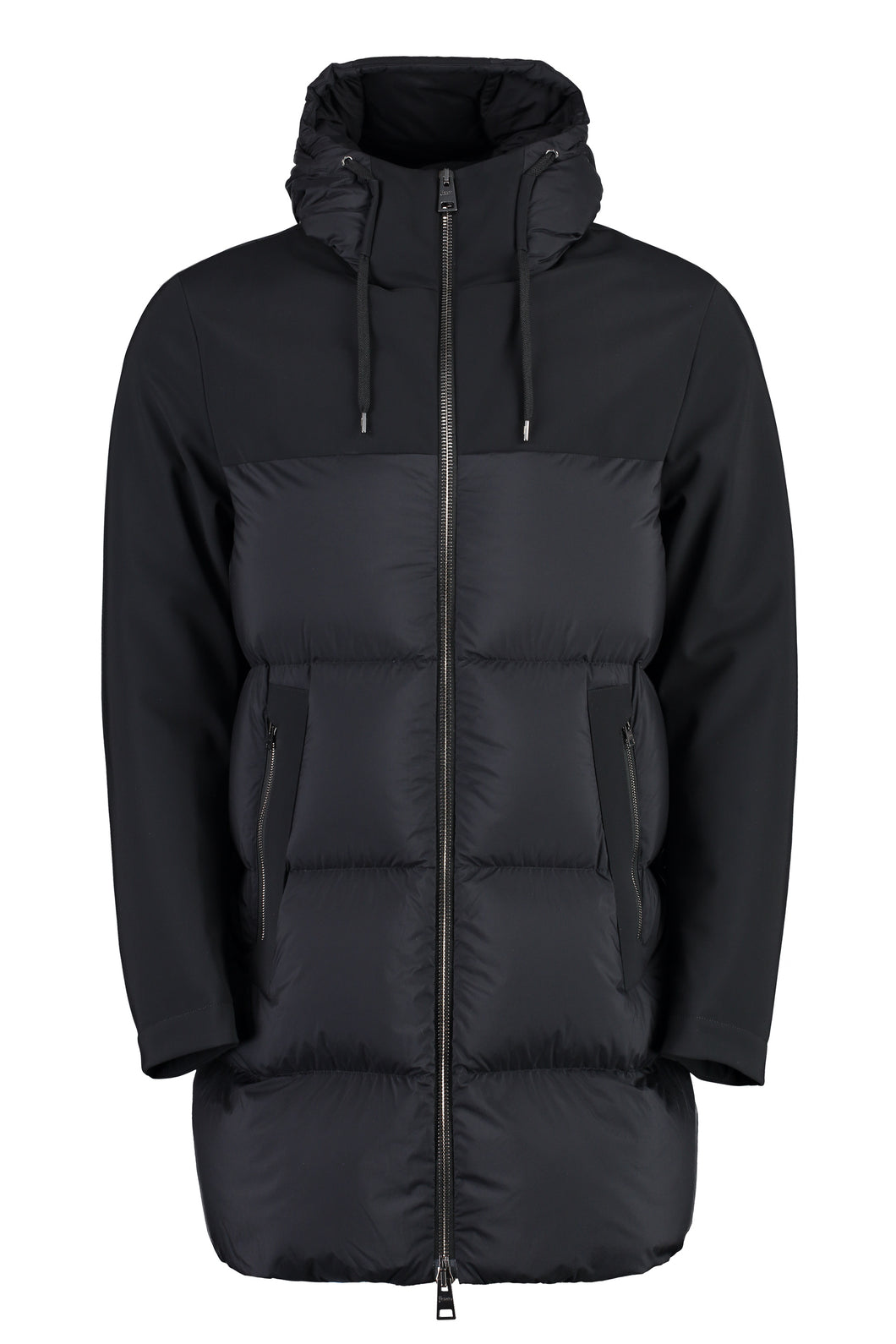 Technical fabric parka