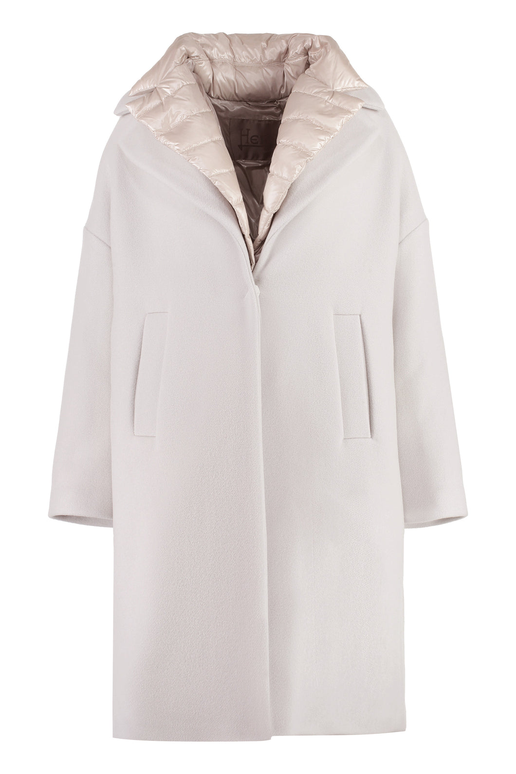 Wool blend coat