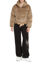 Load image into Gallery viewer, Padded velvet jacket

