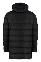Load image into Gallery viewer, Full zip padded hooded jacket
