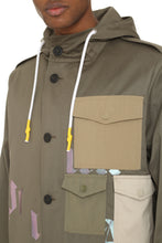 Load image into Gallery viewer, Hooded cotton parka
