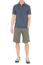 Load image into Gallery viewer, Hugh cotton-piqué polo shirt
