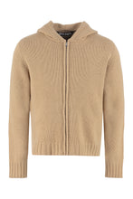 Load image into Gallery viewer, Knitted full zip hoodie

