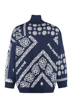 Load image into Gallery viewer, High collar zipped cardigan
