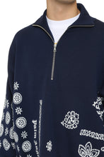 Load image into Gallery viewer, High collar zipped cardigan
