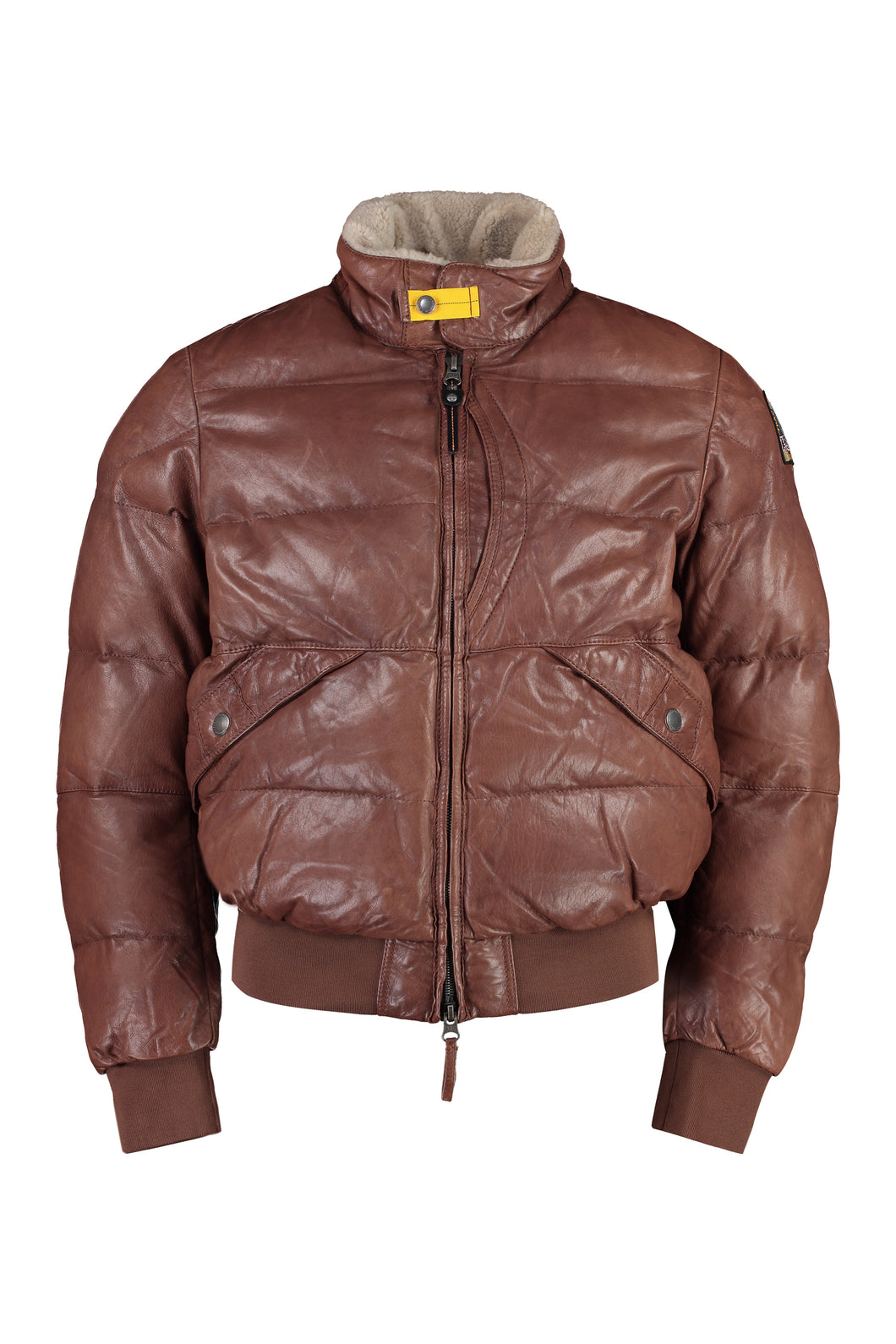 Lambskin bomber jacket