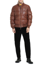 Load image into Gallery viewer, Lambskin bomber jacket
