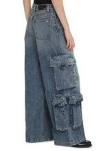 Load image into Gallery viewer, Cargo baggy jeans
