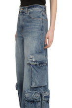 Load image into Gallery viewer, Cargo baggy jeans
