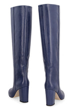 Load image into Gallery viewer, Leather knee-boots
