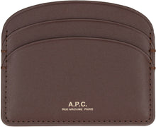 Load image into Gallery viewer, Demi Lune leather card holder
