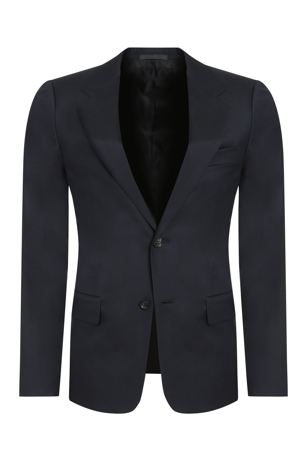 Single-breasted virgin wool jacket