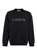 Load image into Gallery viewer, logo embroidered cotton sweatshirt
