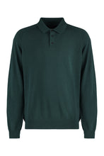 Load image into Gallery viewer, Knitted wool polo shirt

