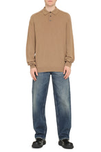 Load image into Gallery viewer, Knitted wool polo shirt
