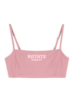 Load image into Gallery viewer, Passio crop-top with logo - ROTATE Sunday
