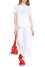 Load image into Gallery viewer, Cotton crew-neck T-shirt
