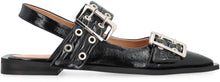 Load image into Gallery viewer, Feminine Buckle eco-leather slingback

