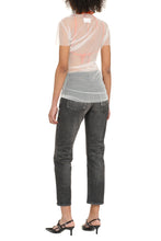 Load image into Gallery viewer, Mesh asymmetric T-shirt
