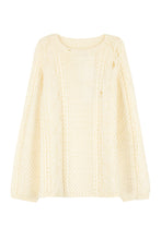 Load image into Gallery viewer, Wool crew-neck pullover
