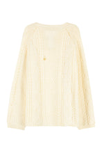 Load image into Gallery viewer, Wool crew-neck pullover
