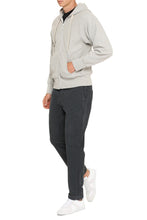 Load image into Gallery viewer, Cotton full zip hoodie
