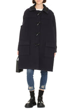 Load image into Gallery viewer, Wool cape coat
