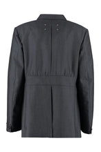 Load image into Gallery viewer, Wool single-breasted blazer
