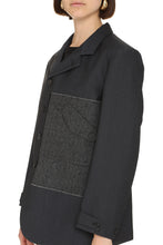Load image into Gallery viewer, Wool single-breasted blazer
