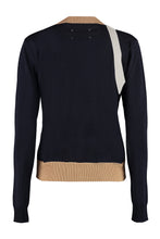 Load image into Gallery viewer, Wool blend cardigan with buttons
