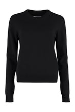 Load image into Gallery viewer, Crew-neck wool sweater
