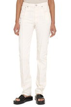 Load image into Gallery viewer, Spliced straight-leg jeans
