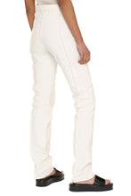 Load image into Gallery viewer, Spliced straight-leg jeans
