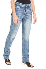 Load image into Gallery viewer, Straight-leg jeans
