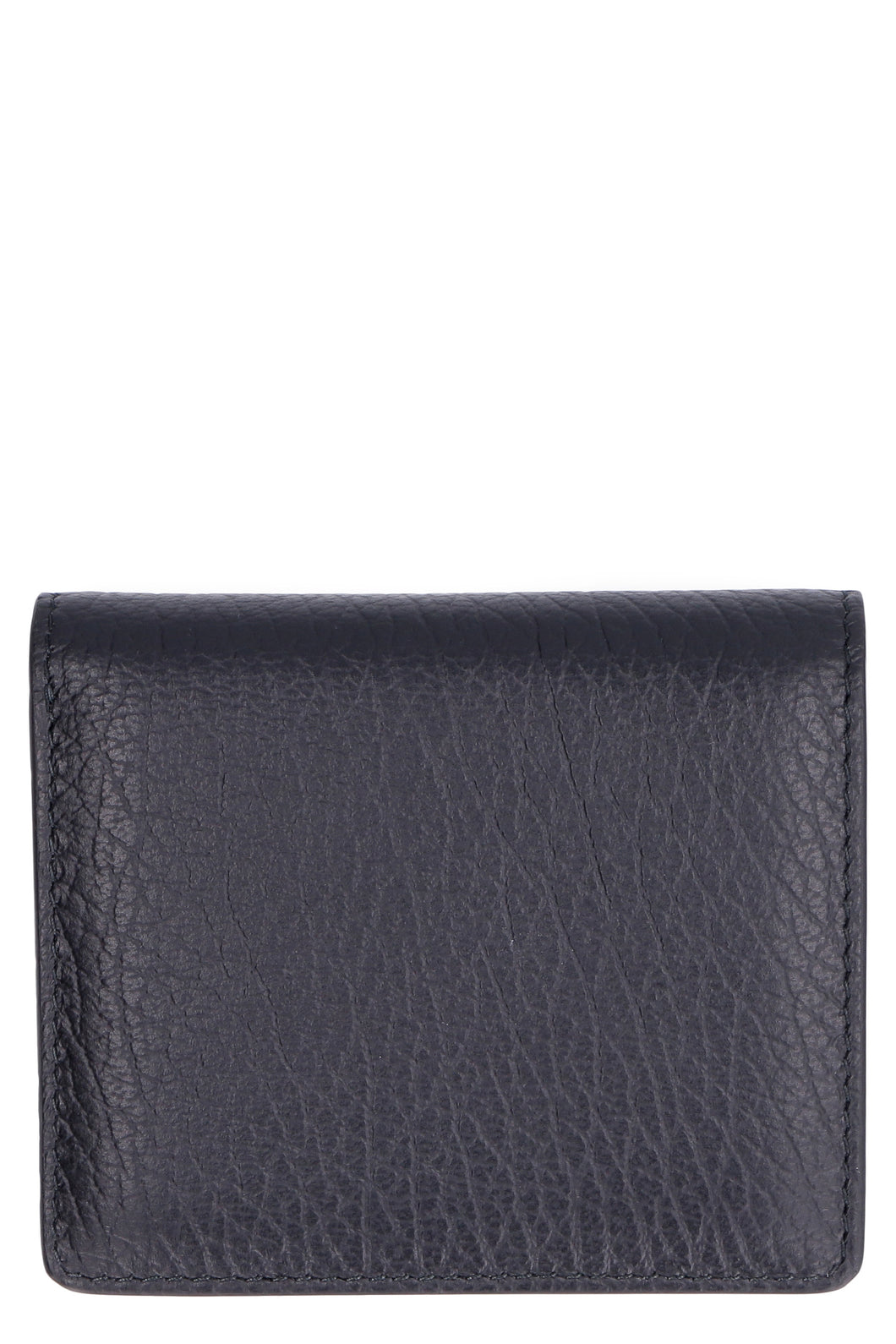 Grainy leather wallet