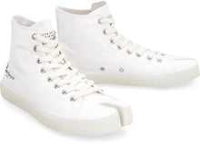 Load image into Gallery viewer, Tabi canvas high-top sneakers
