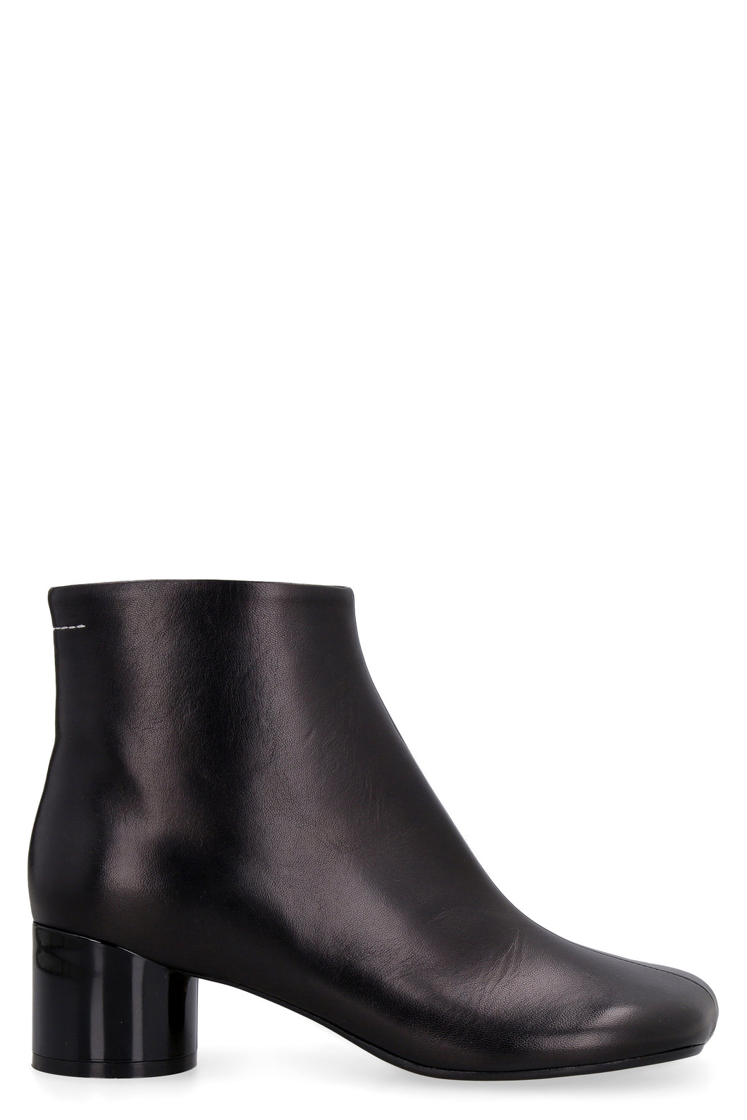 Leather ankle boots