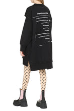 Load image into Gallery viewer, Logo print cotton oversize sweatdress
