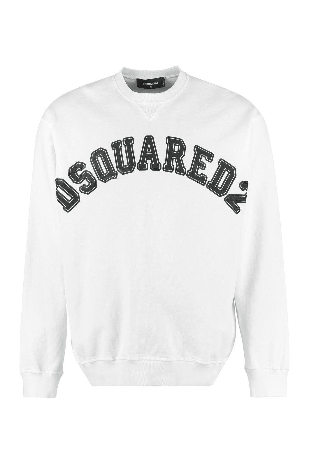 Cotton crew-neck sweatshirt