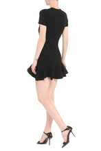 Load image into Gallery viewer, Bow detail stretch viscose dress
