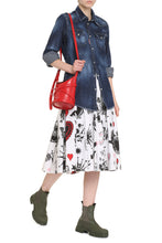 Load image into Gallery viewer, Stone washed denim shirt
