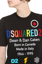 Load image into Gallery viewer, Cotton crew-neck T-shirt
