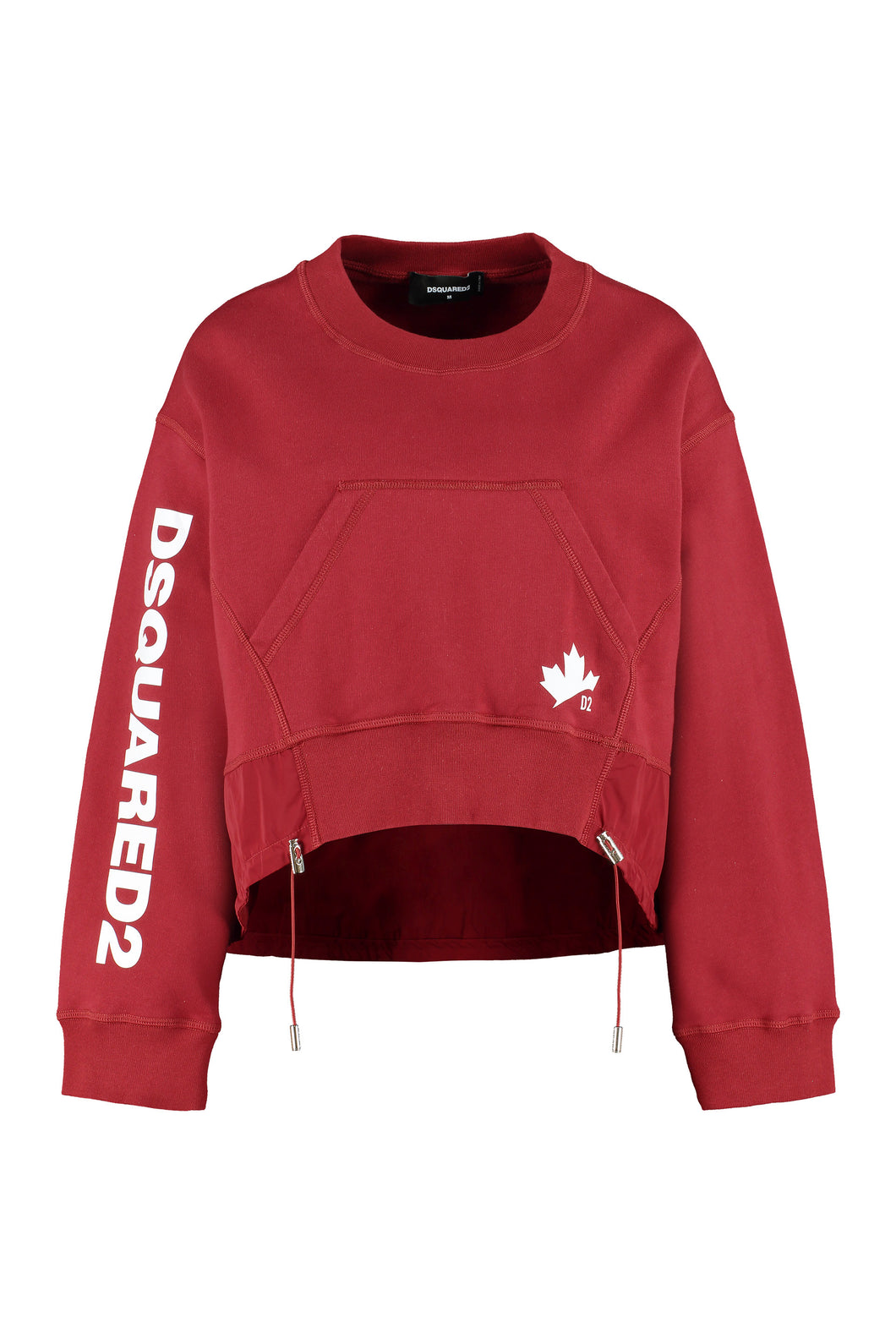 Cotton crew-neck sweatshirt