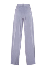 Load image into Gallery viewer, Cotton wide leg trousers
