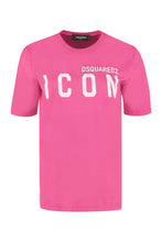 Load image into Gallery viewer, Crew-neck cotton T-shirt
