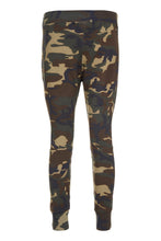 Load image into Gallery viewer, Camouflage print cotton sweatpants
